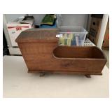 WOOD DOLL CRADLE