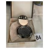 HAND PAINTED LADIES COMPACT MARKED EVANS