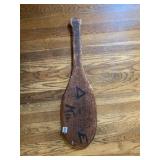 FRATERNITY PADDLE WELL USED 1956