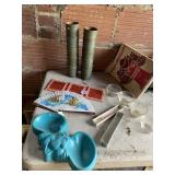 FAN, WHIPE OFF CARDS SET ETC.