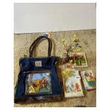 WINNIE THE POOH TOTE, NOTE CARDS, EASTER TREE,