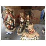 HUMMEL NATIVITY FIGURINES INCLUDING BABY JESUS