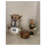 HUMMEL HOLY WATER FOUNTAIN, BROKEN HUMMEL, HAND