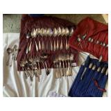 SERVICE FOR 12 COMMUNITY PLATE FLATWARE