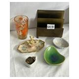 BRASS LETTER SORTER, BOYS TOWN SOUVENIR DISH,