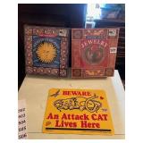 STAINED GLASS KIT, JEWELRY MAKING KIT, SIGN