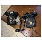 TWO ROTARY PHONES