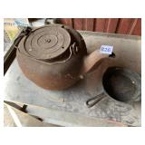 #6 CAST IRON OPT W/ HOLES ON BASE AND CAST-IRON