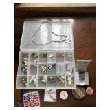 JEWELRY IN A NICE ORGANIZER