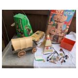 PLAYMOBIL IN BOX, TENT, ETC.