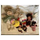 MONCHI CHIS, POPPEL, CABBAGE PATCH DOLL, RAINBOW