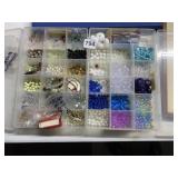 BEADS IN ORGANIZER CASES 2 CASES FULL