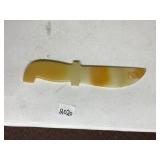 10" STONE CARVED KNIFE