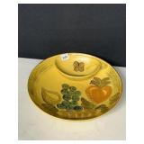 VINTAGE POTTERY CHIP AND DIP