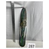 CARVED AND PAINTED WALL HANGING