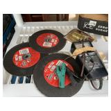 GRINDING DISCS. TACH TESTER