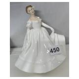 ROYAL DOULTON LADY IN WHITE DRESS