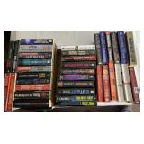 PAPER BACK BOOKS KEN FOLLETT, CUTOUT ETC.