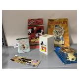 DISNEY SWITCH PLATE COVER, NIGHT LIGHT, CUP