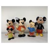WAVING MICKEY AND OTHER MICKEY MOUSE FIGURES