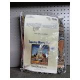 WALT DISNEY WORLD TAPESTRY THROW BLANKET