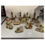 LIGHTHOUSE COLLECTION INCLUDING LIGHT UPS AND