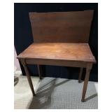 LIFT TOP TABLE OPENS TO THE WALL