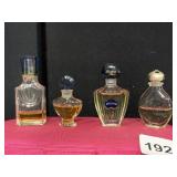 SHALIMAR PERFUME MINIATURES, PINK JEWELRY BOX