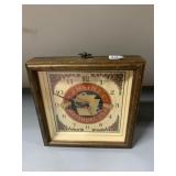 HEINZ BATTERY OPERATED CLOCK 9.5" X 9.5"