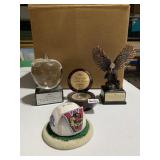PERSONALIZED AWARDS INCLUDING BRONZE EAGLE AND