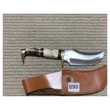AMERICAN HUNTER PAKISTAN WITH LEATHER SHEATH NEW