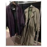 LONDON FOG SZ. 8 REG. OVER COAT AND JONES NY