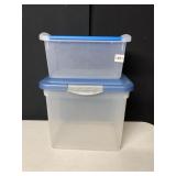 STERLITE STORAGE CONTAINERS, ONE HANDLED LOCKING
