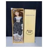 ELIZABETH COLLECTION FINE PORCELAIN DOLL, 26"