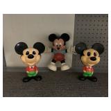 PULL STRING TALKING MICKEY MOUSE, 1976 MATTEL,