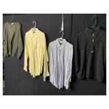 XL NAUTICA SHIRTS AND 42 L JACKET