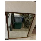 WOOD FRAME MIRROR