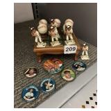 BASEBALL TIC TAC TOE GAME, METAL MILK CAPS