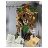 GERMANY COO COO CLOCK W/ WEIGHTS AND PENDULUM W/