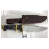 TIMBER RATTLER TR100 SS KNIFE WITH SHEATHE