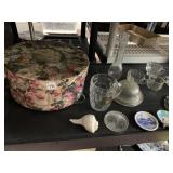 HAT BOX, SHELL, PLATE COVER, PUNCH CUPS ETC.