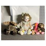 PLUSH PRECIOUS MOMENTS DOLL, AURORA STUFFED