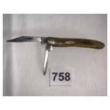 VINTAGE CASE POCKET KNIFE #52087 SSP