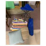 CAMP TIME CHAIR, RUG, TOWEL