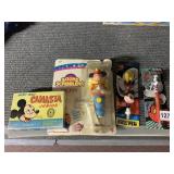 MICKEY MOUSE CANASTA, MICKEY PENS, MICKEY SOUND