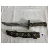 ALLIGATOR KNIFE WITH A STAINLESS-STEEL BLADE