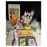 MONET CALENDAR, COAT RACK, ENERGIZER BUNNY, 2