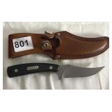 OUTDOOR LIFE MADE IN USA KNIFE WITH SHEATHE