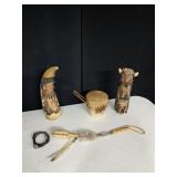 INDIAN CARVED OLD WEST VISIONS LIMITED EDITION