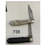 2 POCKET KNIVES OLSTER USA AND ROSE CUTLERY